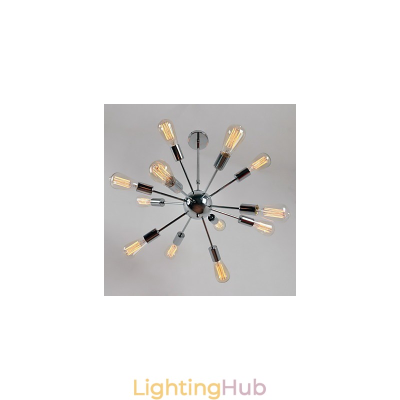Electroplated Metal Chandelier