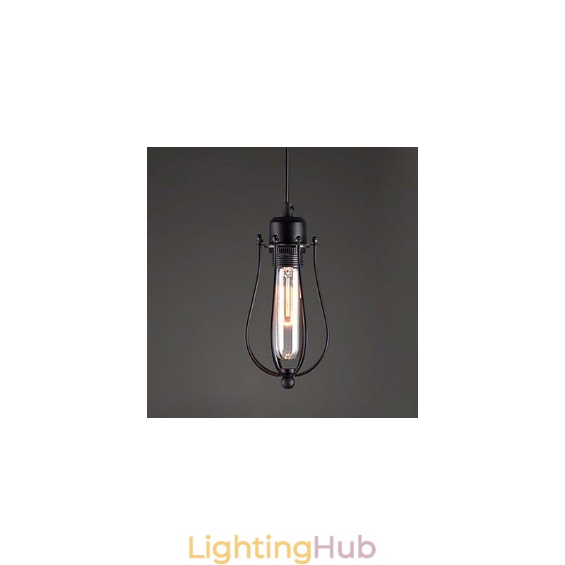 Tiny cages droplight Edison meals pendant lamp of restoring nt ways light Chandelier cafe