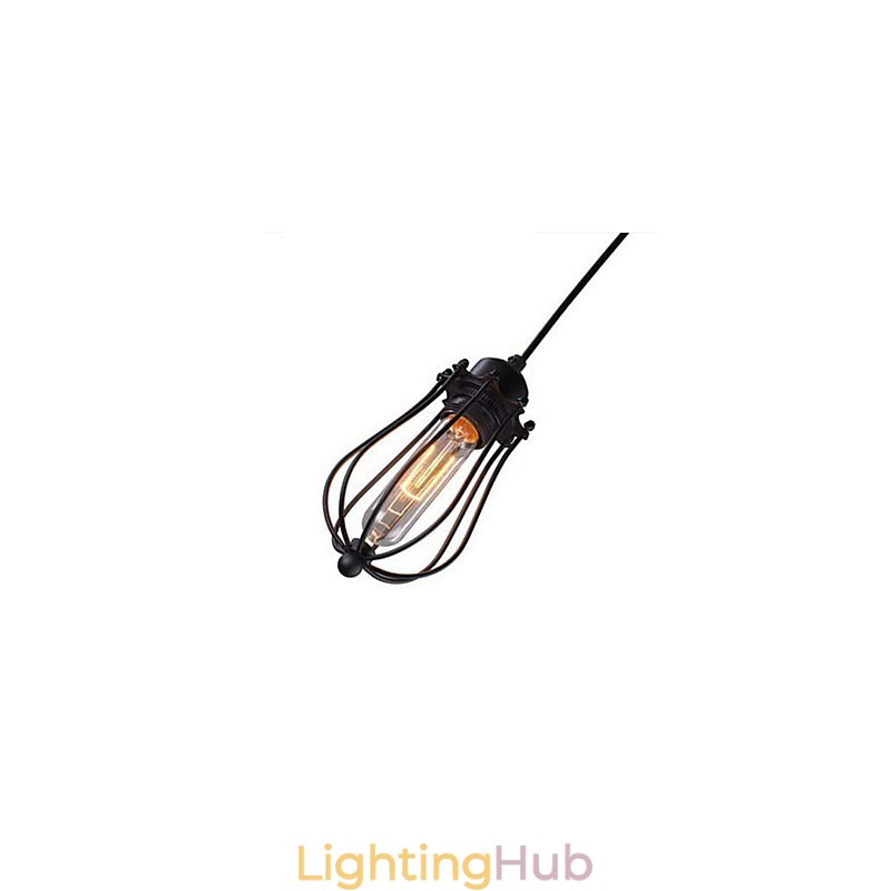 Tiny cages droplight Edison meals pendant lamp of restoring nt ways light Chandelier cafe