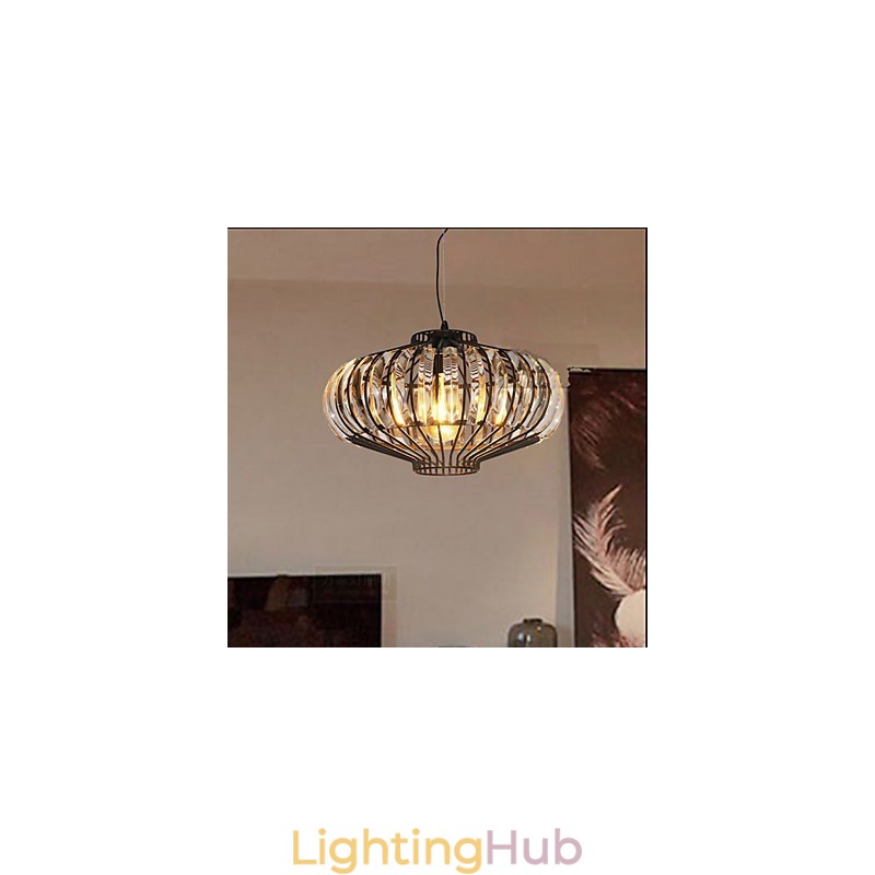 Simple Crystal Chandelier Chandelier Iron Art Creative