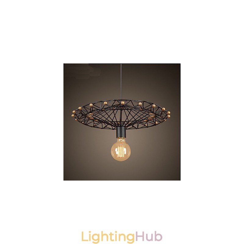 American Country Iron Industry Ferris Wheel Chandelier