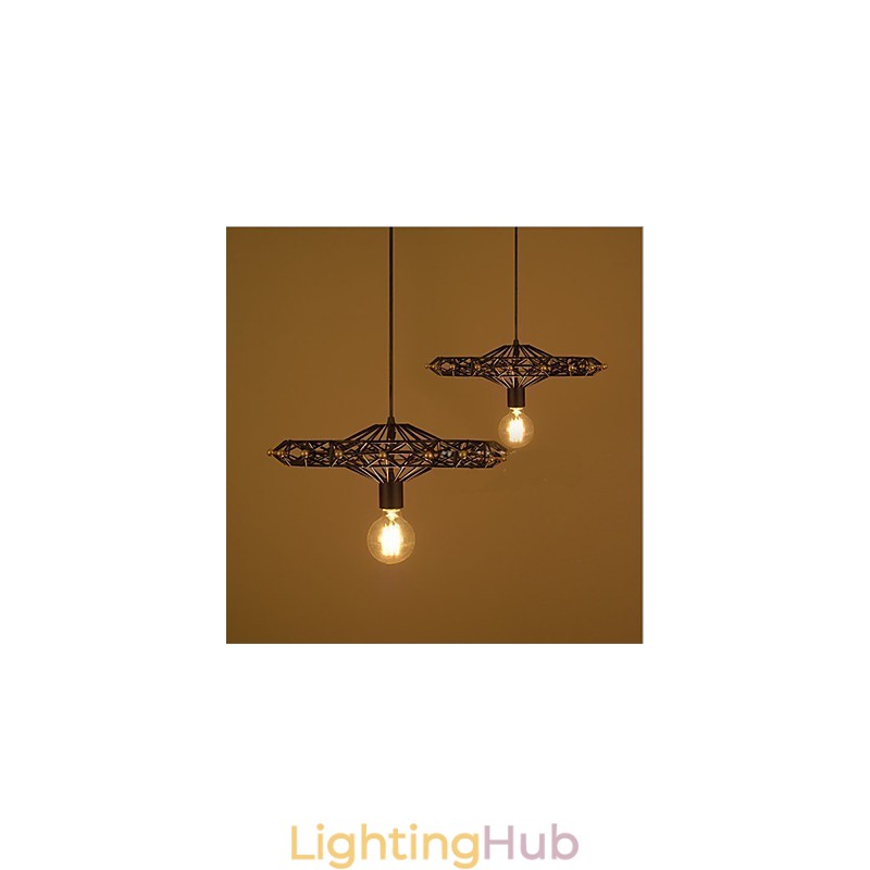 American Country Iron Industry Ferris Wheel Chandelier