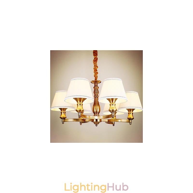 Rustic Lodge Vintage Mini Style Electroplated Metal Chandelier