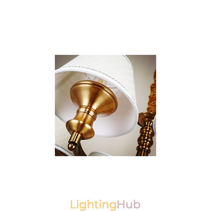 Rustic Lodge Vintage Mini Style Electroplated Metal Chandelier