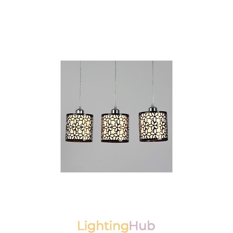 Modern Contemporary Island Mini Style Painting Metal Pendant Light