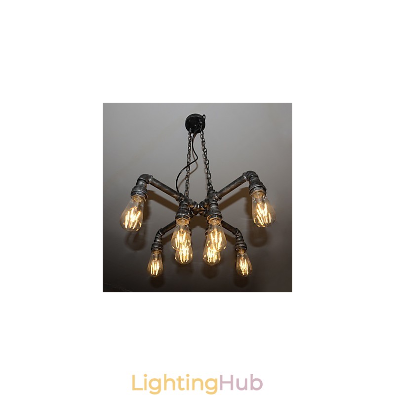 Loft Lamp Is Acted The Role Of Creative Industrial Wind Restoring Ancient Ways Conduit Droplight