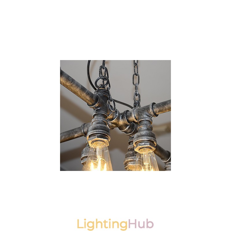 Loft Lamp Is Acted The Role Of Creative Industrial Wind Restoring Ancient Ways Conduit Droplight