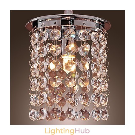 Modern Contemporary Crystal Mini Style Electroplated Pendant Light Modern Contemporary Crystal Mini Style Electroplated Pendant Light