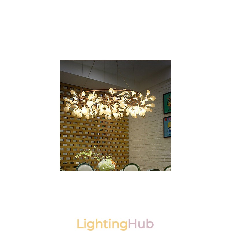 Country Designers Antique Brass Metal Chandelier