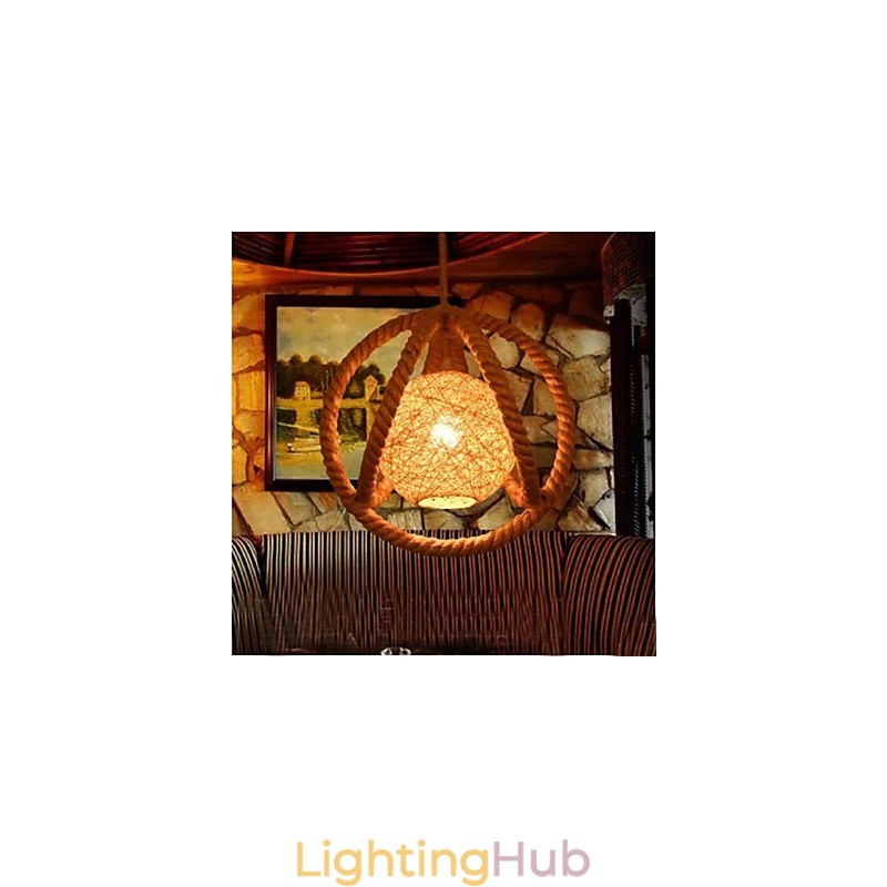 The Chandelier Retro Industrial Wind rope