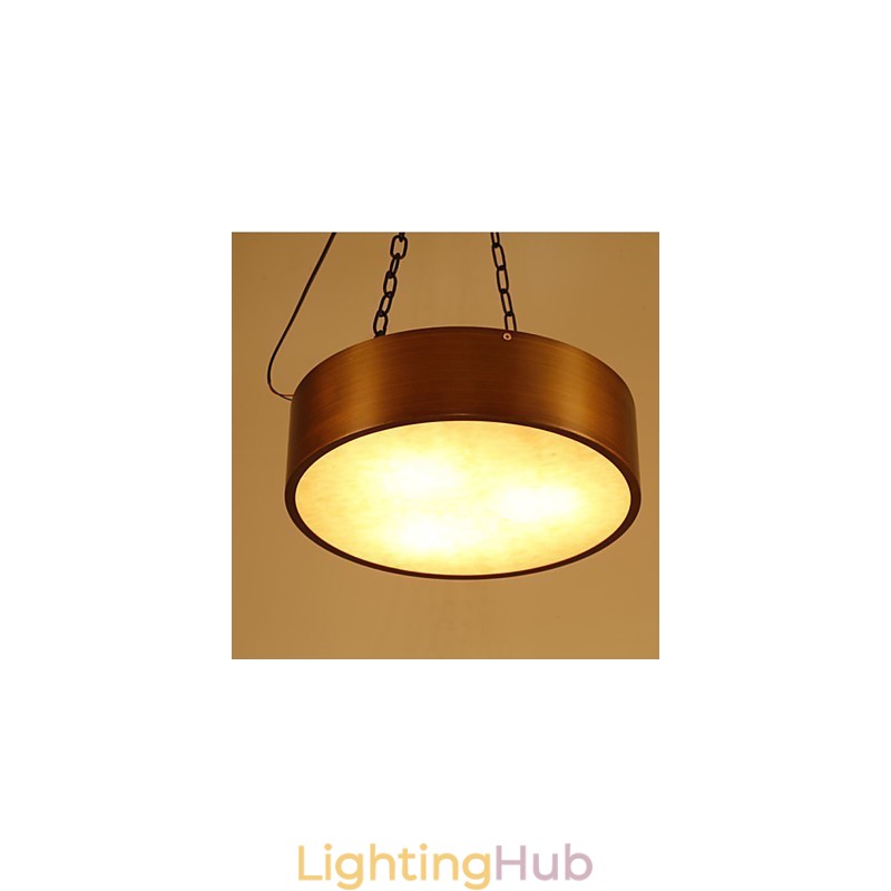 American Vintage Chandelier Chandelier Drum