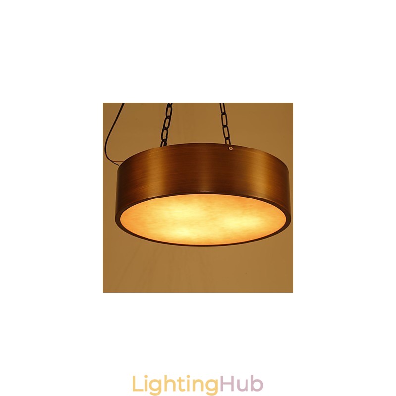 American Vintage Chandelier Chandelier Drum