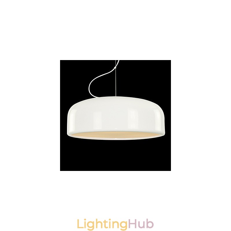 Retro Bowl Painting Pendant Light