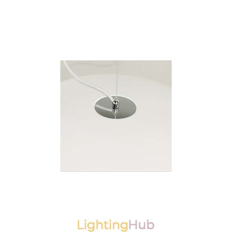 Retro Bowl Painting Pendant Light