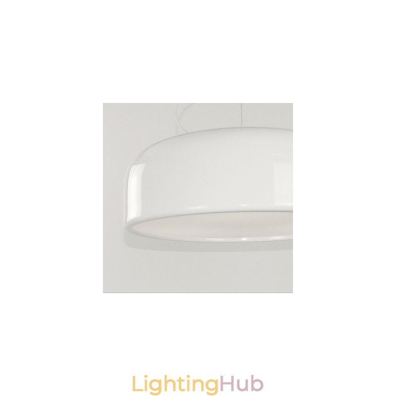 Retro Bowl Painting Pendant Light