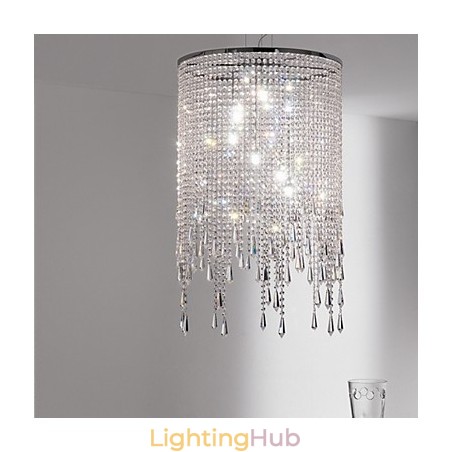 Modern Contemporary Crystal Metal Pendant Light Modern Contemporary Crystal Metal Pendant Light