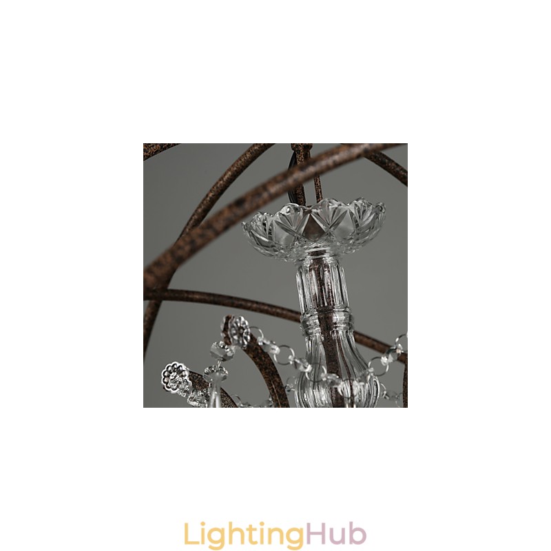 Chandelier Crystal Traditional Classic Metal