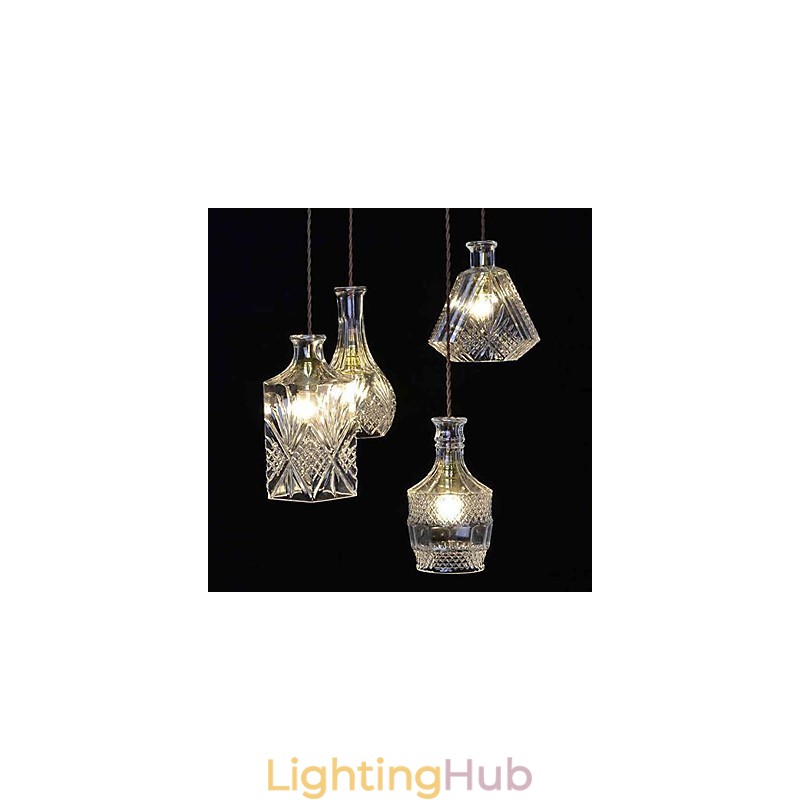 Modern Contemporary Mini Style Metal Chandelier