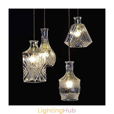 Modern Contemporary Mini Style Metal Chandelier