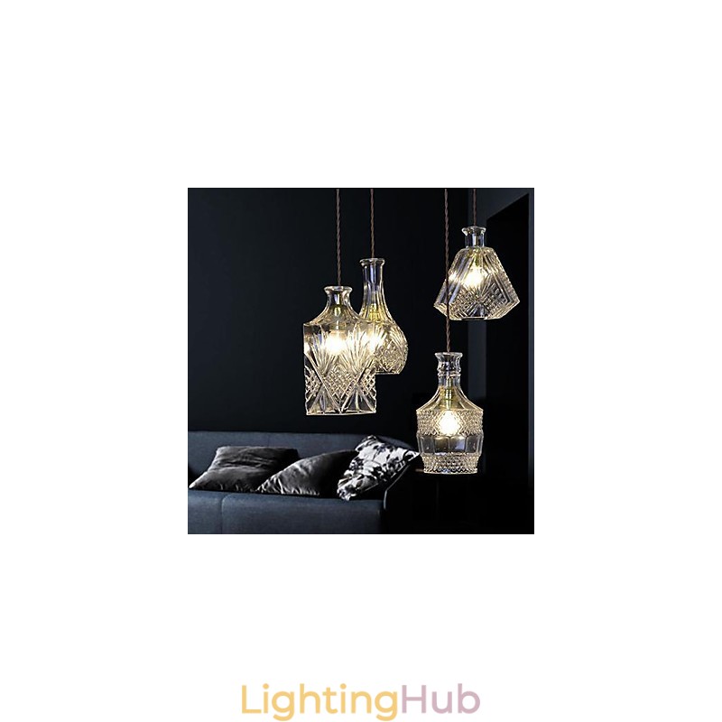 Modern Contemporary Mini Style Metal Chandelier