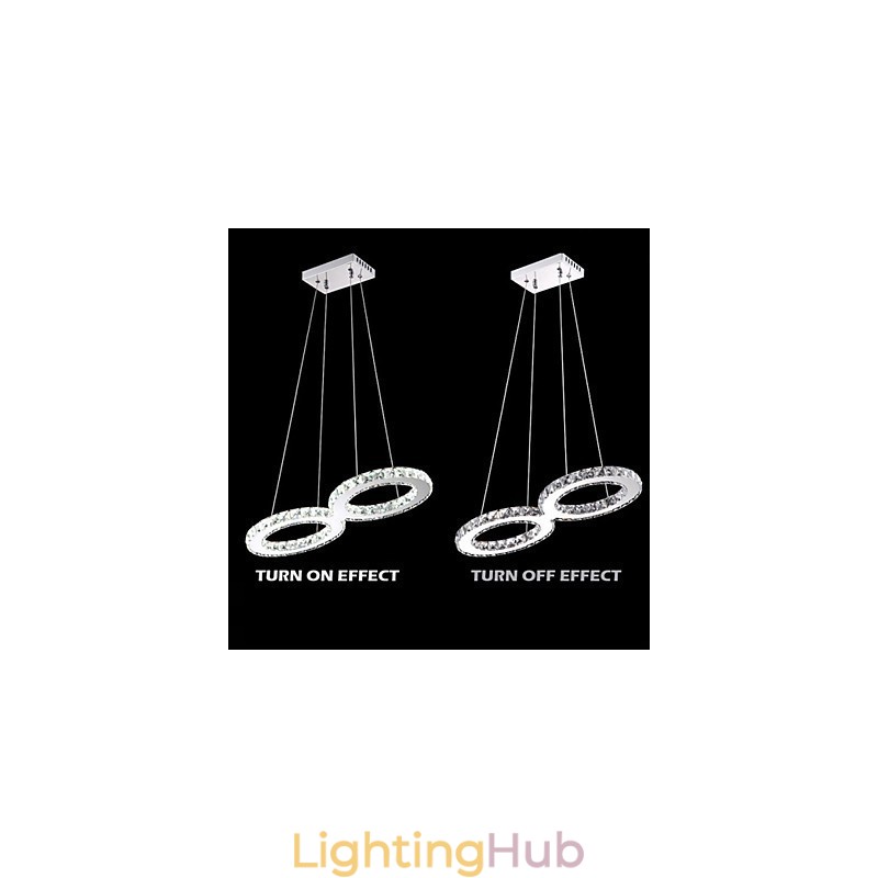 Crystal Ceiling Pendant Light Chandelier Lighting Fixtures