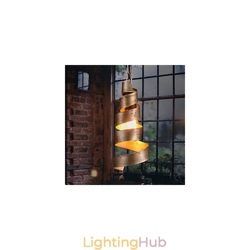 Retro Iron Lamp Modern Minimalist Industrial Style Chandelier
