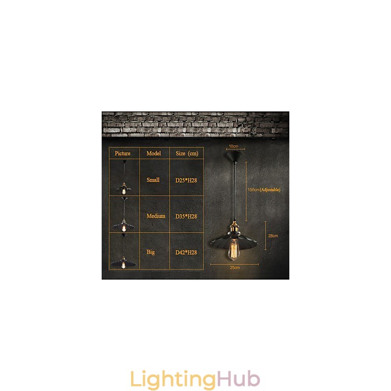 Retro Classic European Style Pendant Light Metal Art Droplight