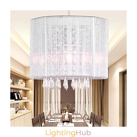 Silver Cloth Crystal Chandelier Silver Cloth Crystal Chandelier