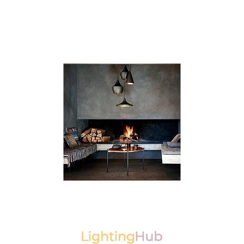 Mini Style Painting Metal Pendant Light