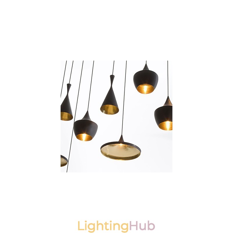 Mini Style Painting Metal Pendant Light
