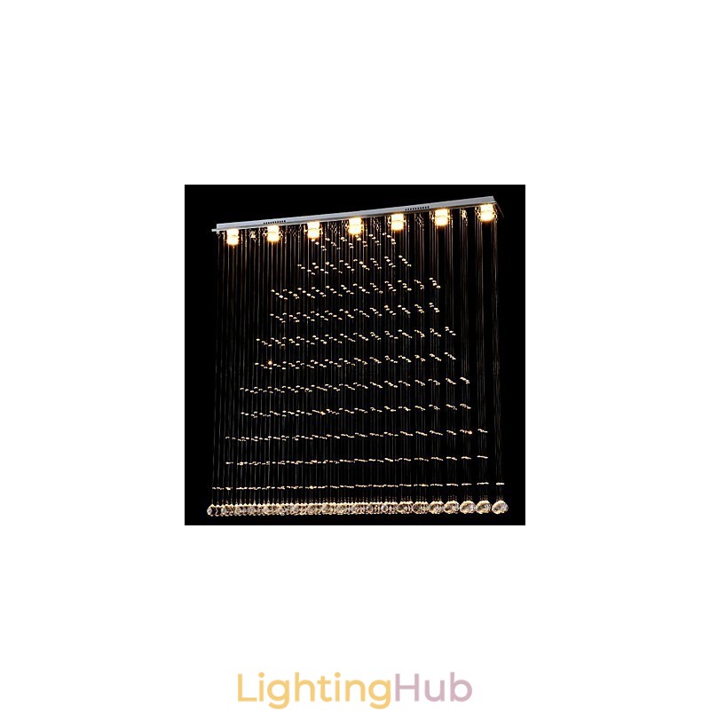 K9 Crystal Pendant Light Hanging Wire Chandelier Lighting Ceiling Lamps