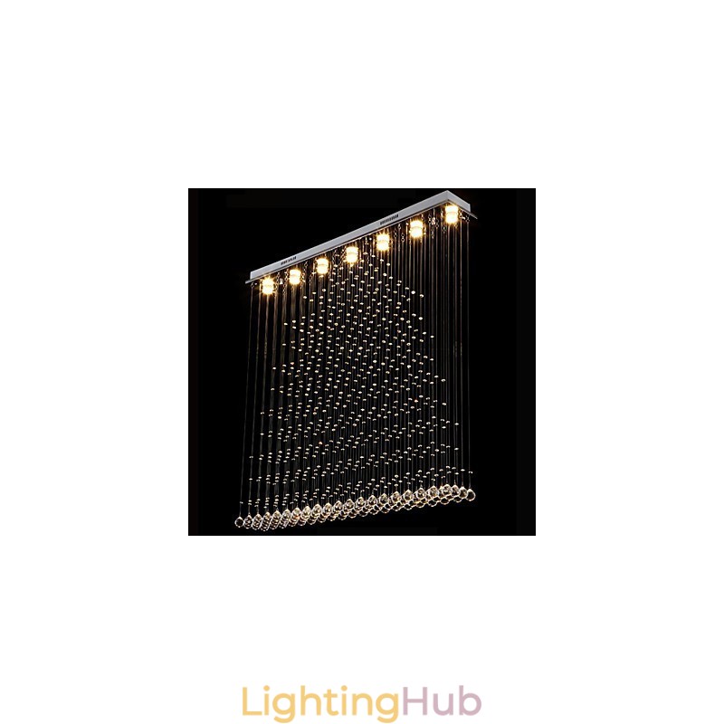 K9 Crystal Pendant Light Hanging Wire Chandelier Lighting Ceiling Lamps