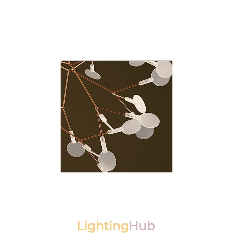 Country Designers Antique Brass Metal Chandelier