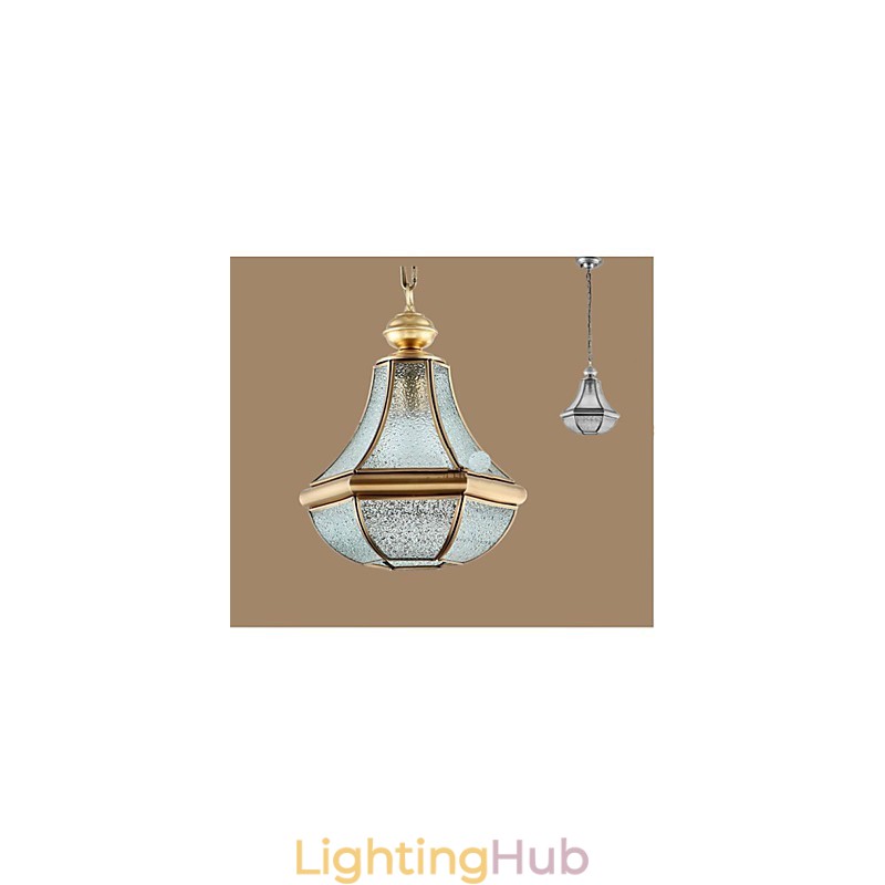 American Country Small Pendant all Copper Single Glass