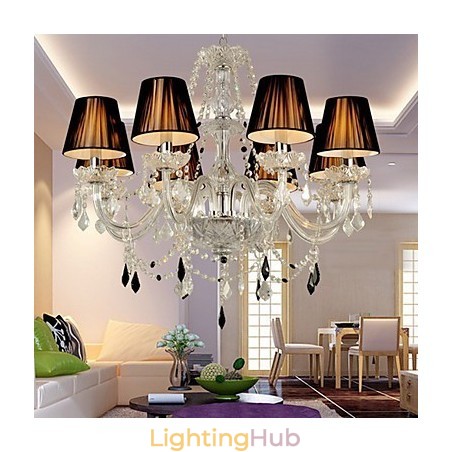 Elegant Crystal Chandelier with 8 Lights Elegant Crystal Chandelier with 8 Lights