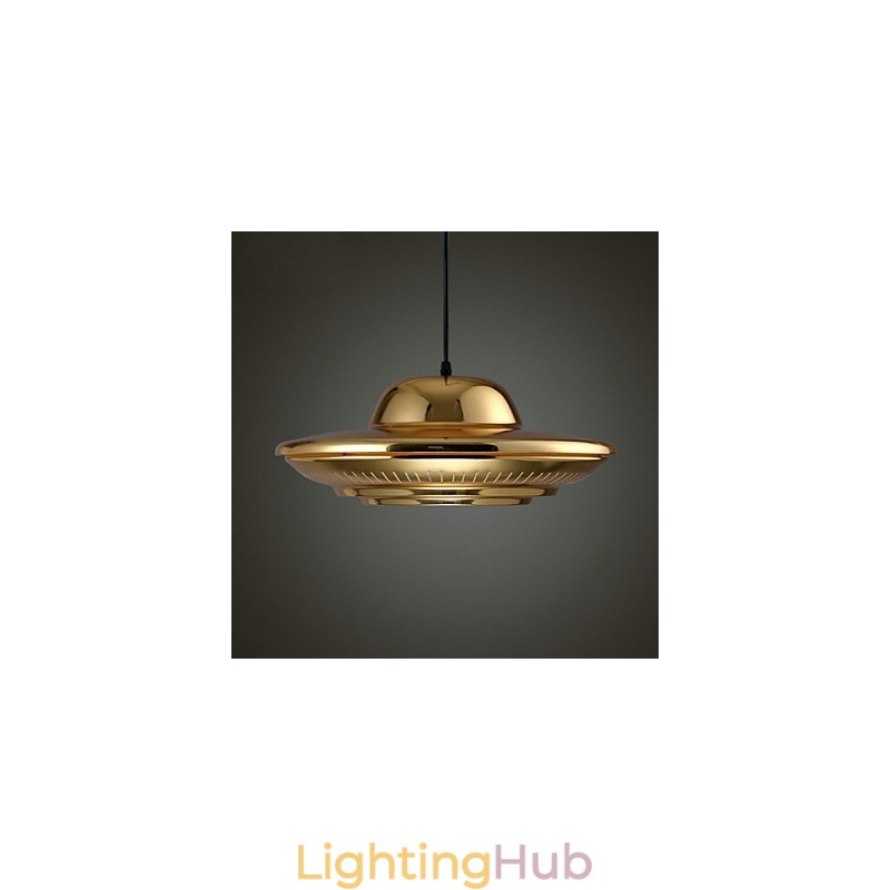 Country Electroplated Metal Pendant Light Garage