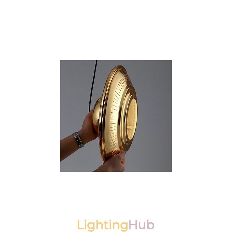 Country Electroplated Metal Pendant Light Garage