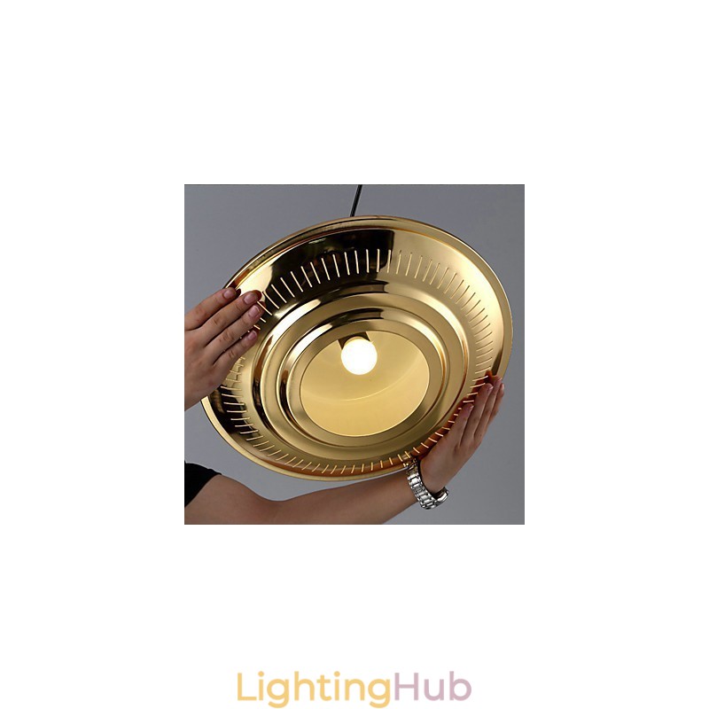 Country Electroplated Metal Pendant Light Garage