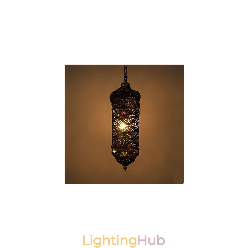 Retro Southeast Hand hollow Decorative Chandelier