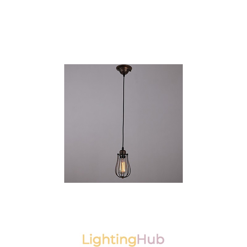 Country Style Mini Lamp 1 Light Retro