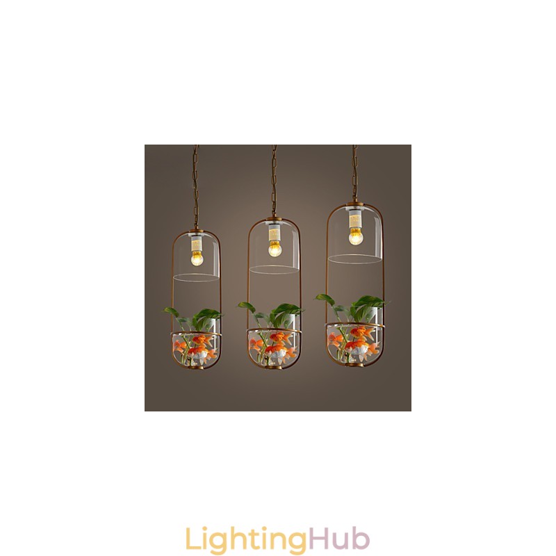 Modern Contemporary Decorative Design Pendant Light(Does Not Include Plants