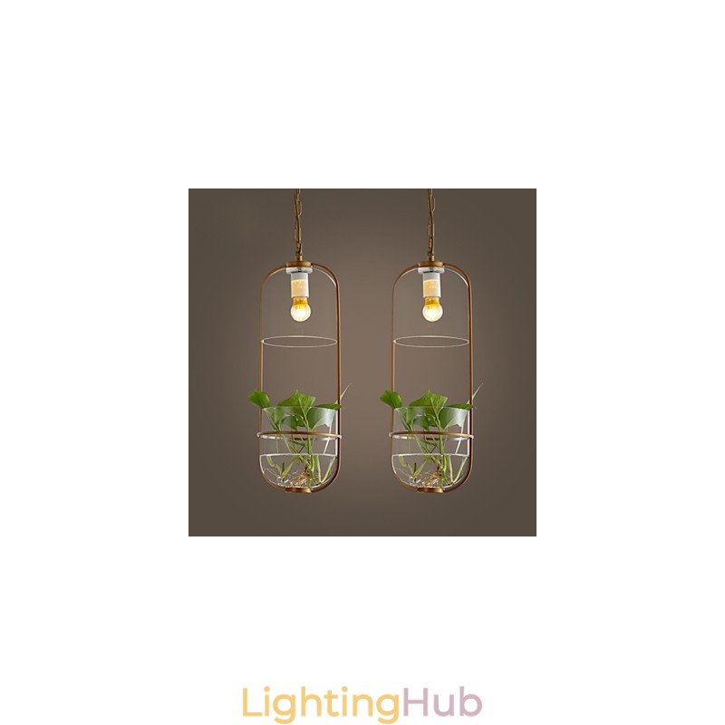 Modern Contemporary Decorative Design Pendant Light(Does Not Include Plants