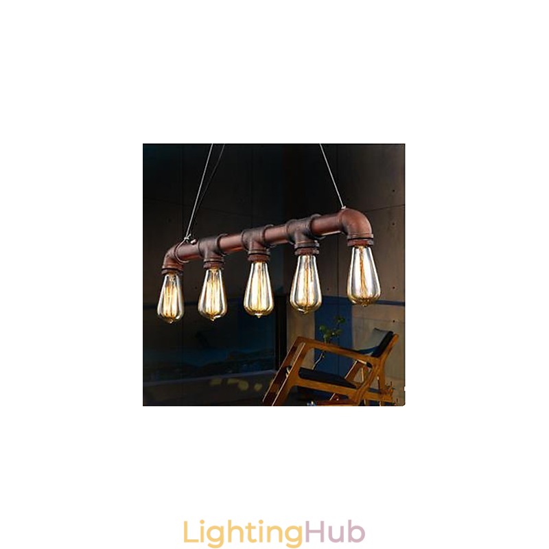 American Country Industrial Porch Loft Conduit Droplight