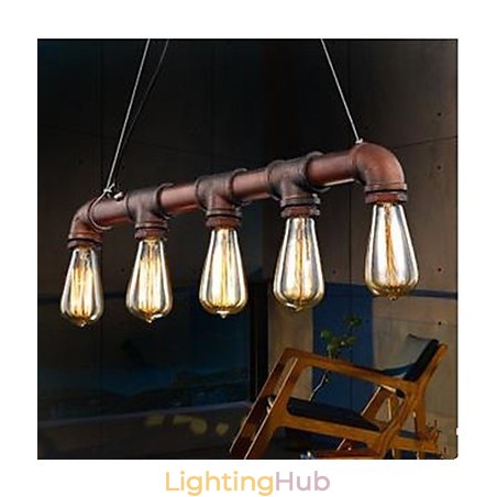 American Country Industrial Porch Loft Conduit Droplight American Country Industrial Porch Loft Conduit Droplight