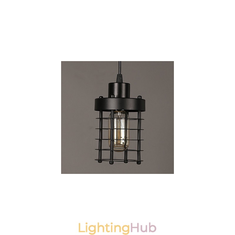 Retro Circle Of Single Head Lamps And Lanterns Character Art Chandelier Lamp