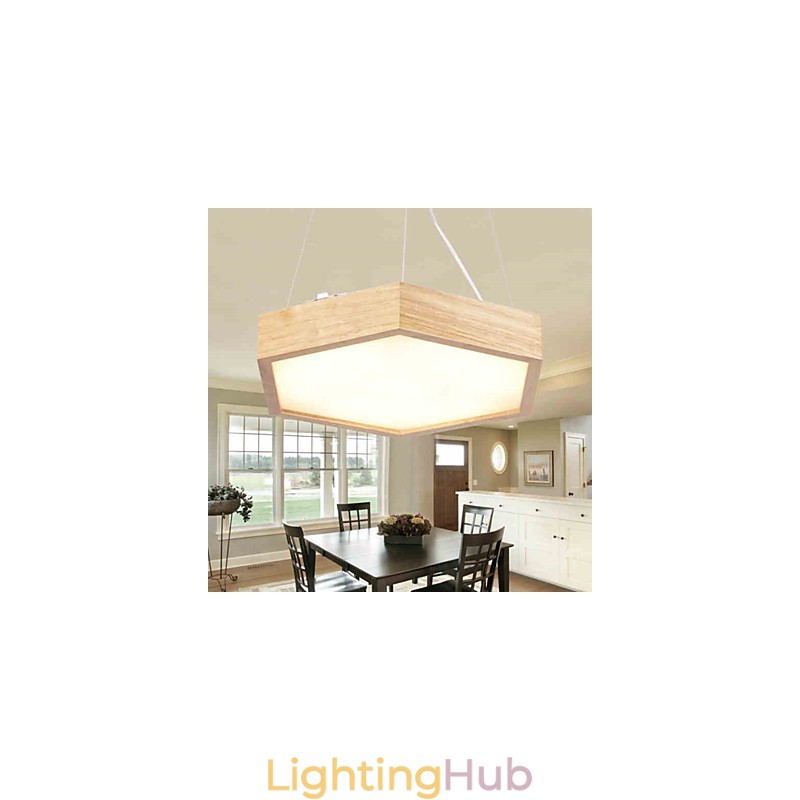 Modern Contemporary Country Mini Style Others Wood Bamboo Pendant Light