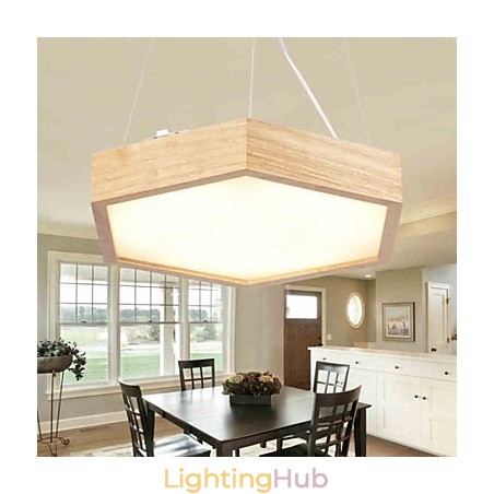 Modern Contemporary Country Mini Style Others Wood Bamboo Pendant Light